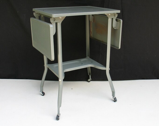 Vintage Typewriter Stand Typewriter Cart Toledo Guild Etsy