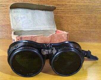 Vintage Willson Industrial Safety Goggles - Willson Personal Protective Devices for Industrial Safety