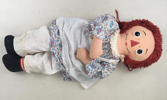 large raggedy ann doll
