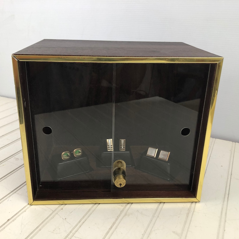 Vintage Counter Top Display Case Locking Display Case with Etsy