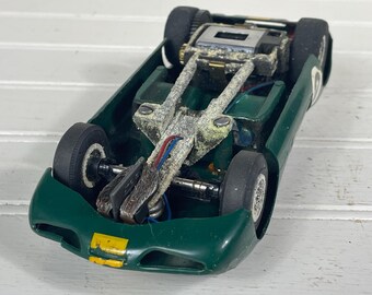 1/24 スロットカー COX LOTUS 40 Vintage 1960s Cox Lotus 40 Slot Car 1/24 Scale Green #6 Racing