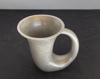 Vintage Pewter Horn Mug Lyman Tankard, Vintage Barware