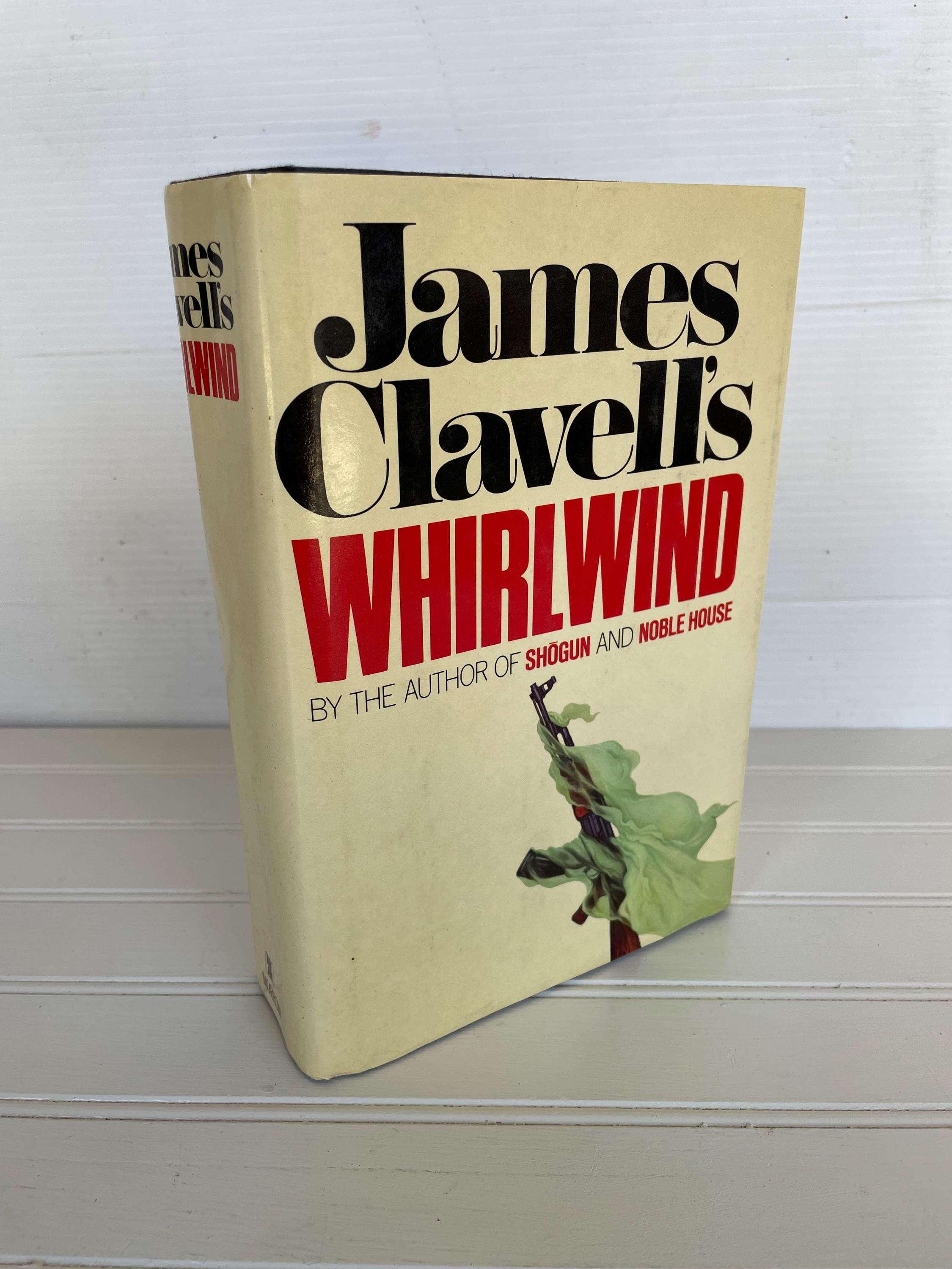 Vintage 1986 First Edition of “whirlwind” by James Clavell