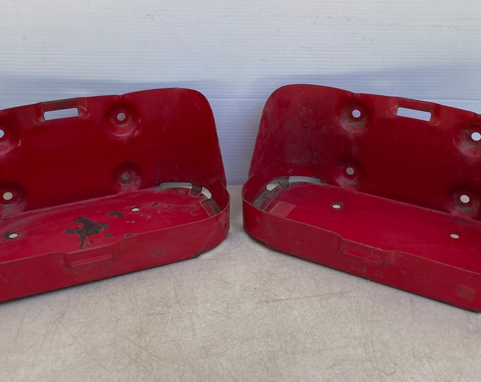 Pair of Vintage 5 Gallon Jerry Can Holders 2 Red Jerry Can Holders Etsy