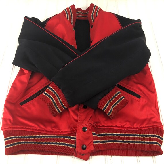 Vintage Letterman Jacket - Reversible Letterman J… - image 5