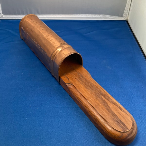 Copper Match Holder Etsy