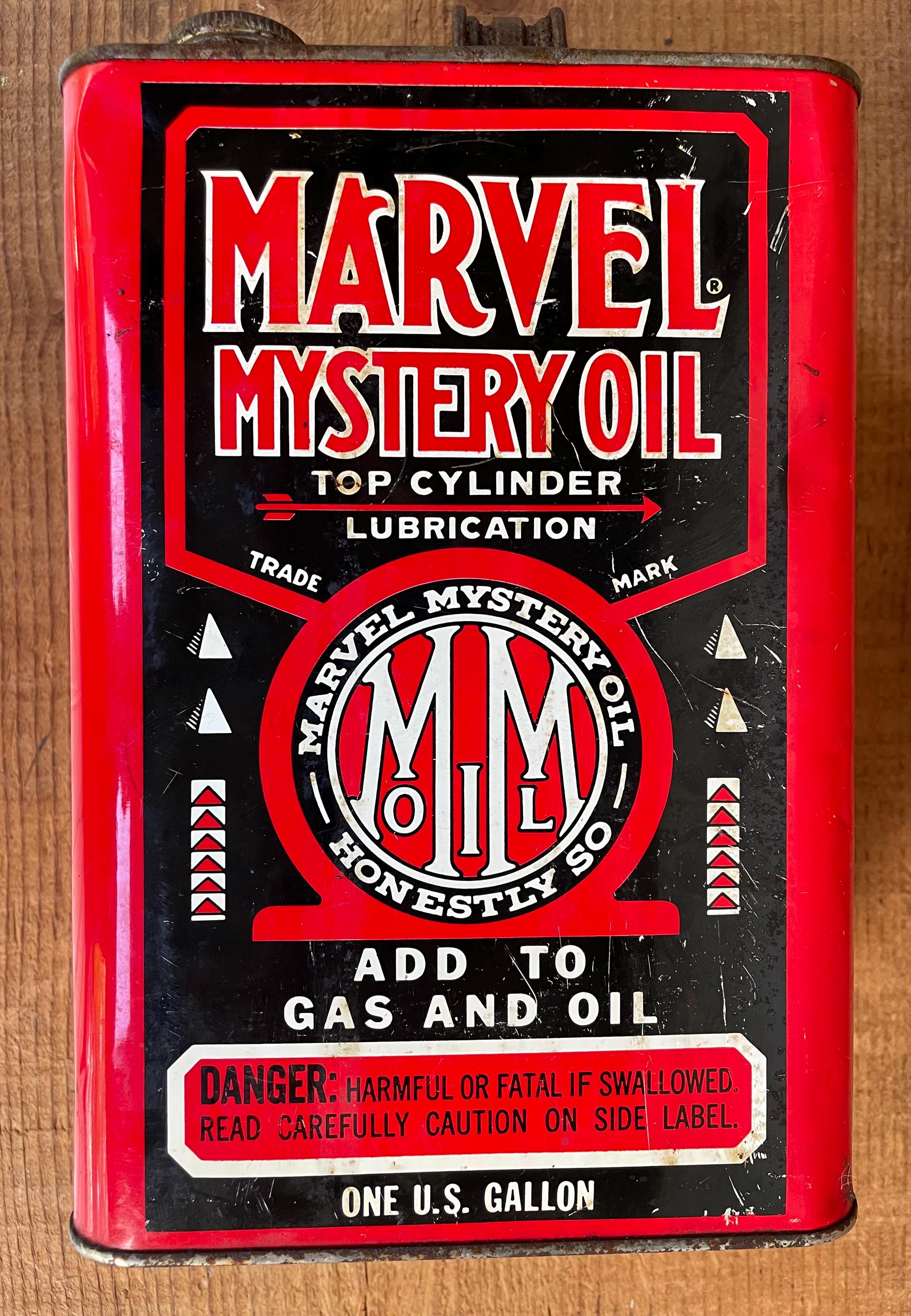 Vintage Marvel Mystery Oil Can - 1 Gallon - Etsy