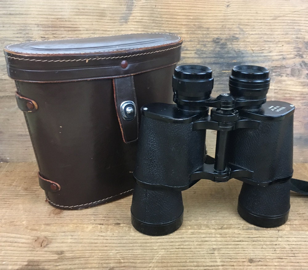 Vintage Pair of Nikon Binoculars - Vietnam Era - 7X 50 7.3