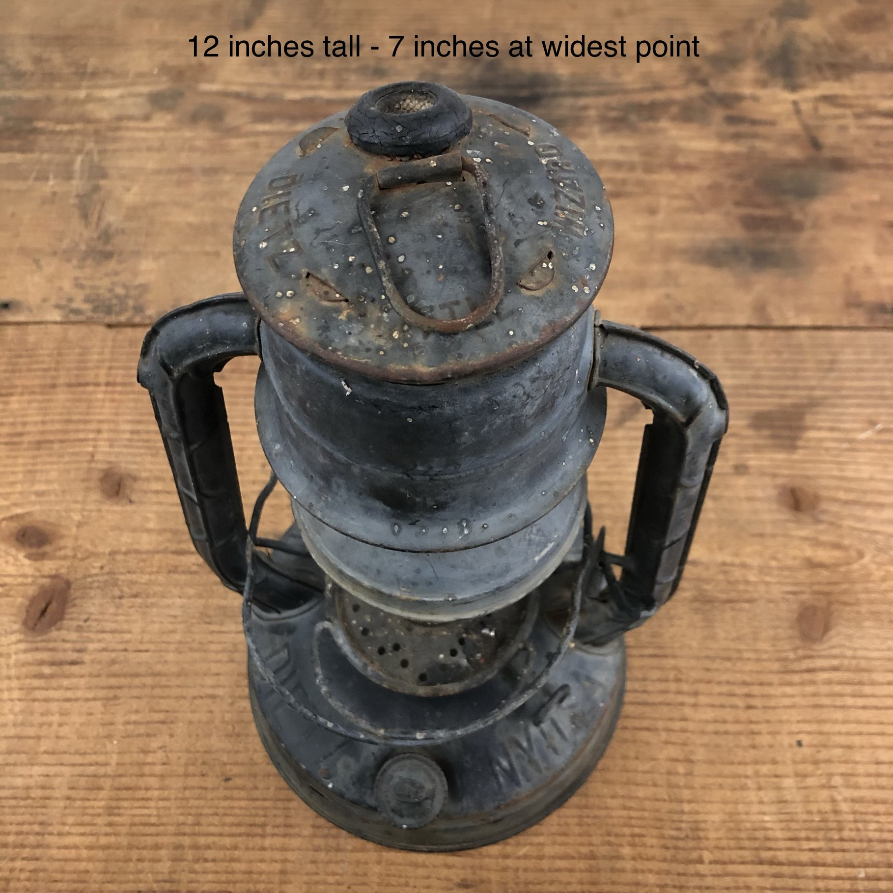 Vintage Dietz Lantern Black Railroad Lantern - Etsy