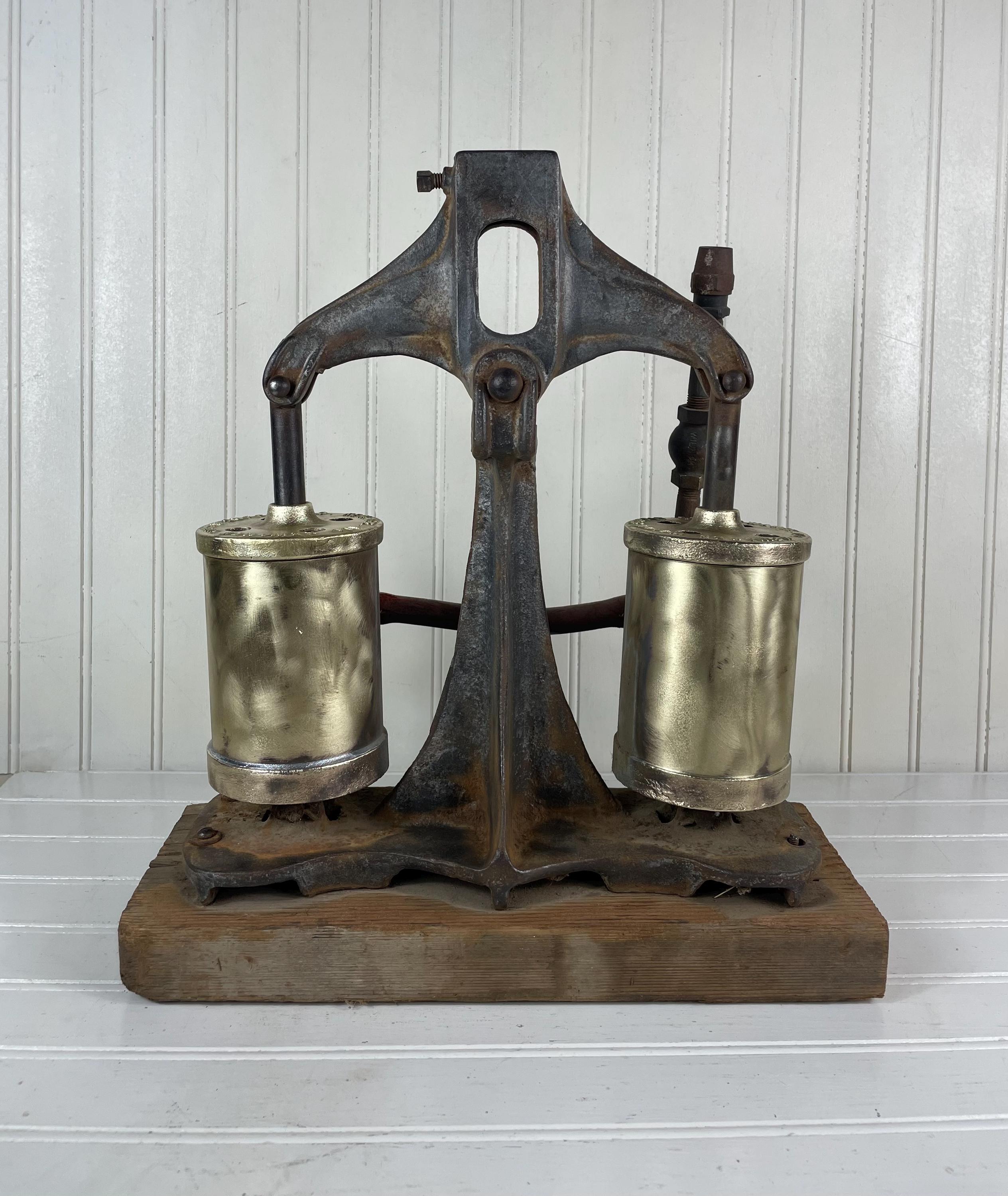 Midwest Craft House Rustic Cast Iron Pump – 8.5" Garden Decor, Bathroom, Farm