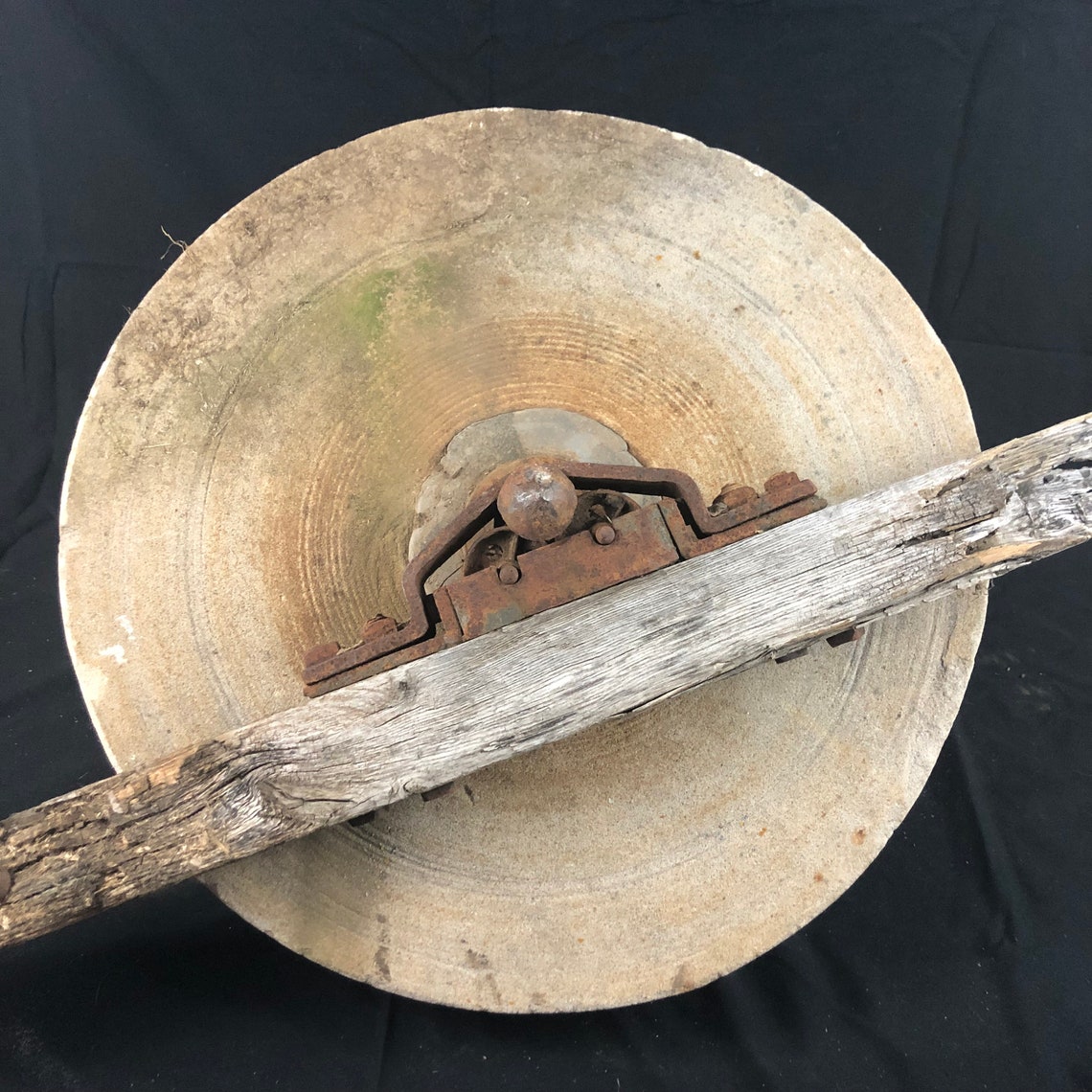 Antique Sharpening Stone Sharpening Wheel Grinding Wheel Etsy