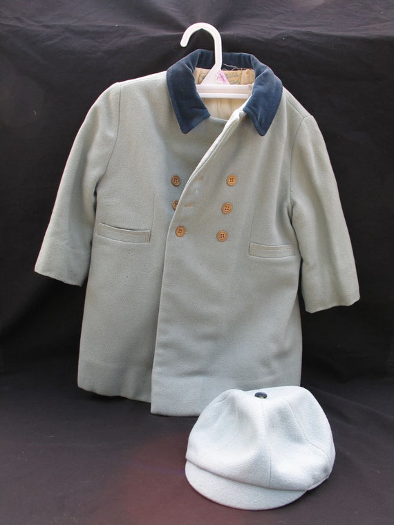 Vintage Child' Coat and Cap - image 1