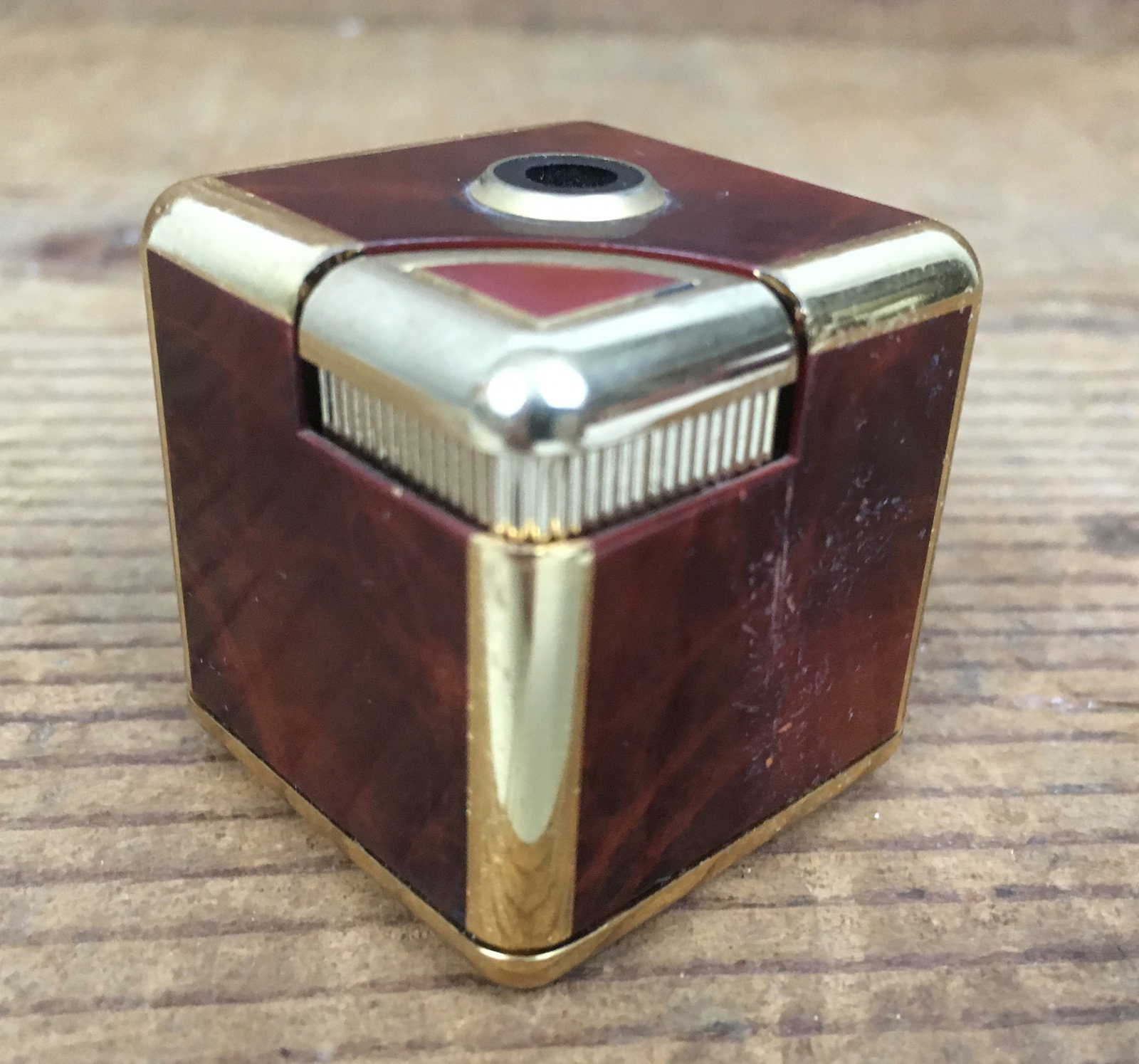 Vintage Lighter - Royal Bob Cube Lighter - Midcentury Modern 