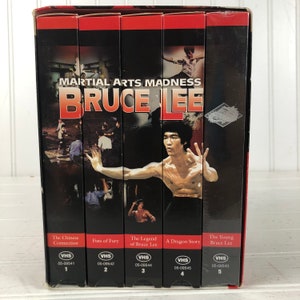 Bruce Lee VHS Movie Collection - Goodtimes Home Video Martial Arts Madness Bruce Lee Collection - 5 Movies including Fists of Fury!