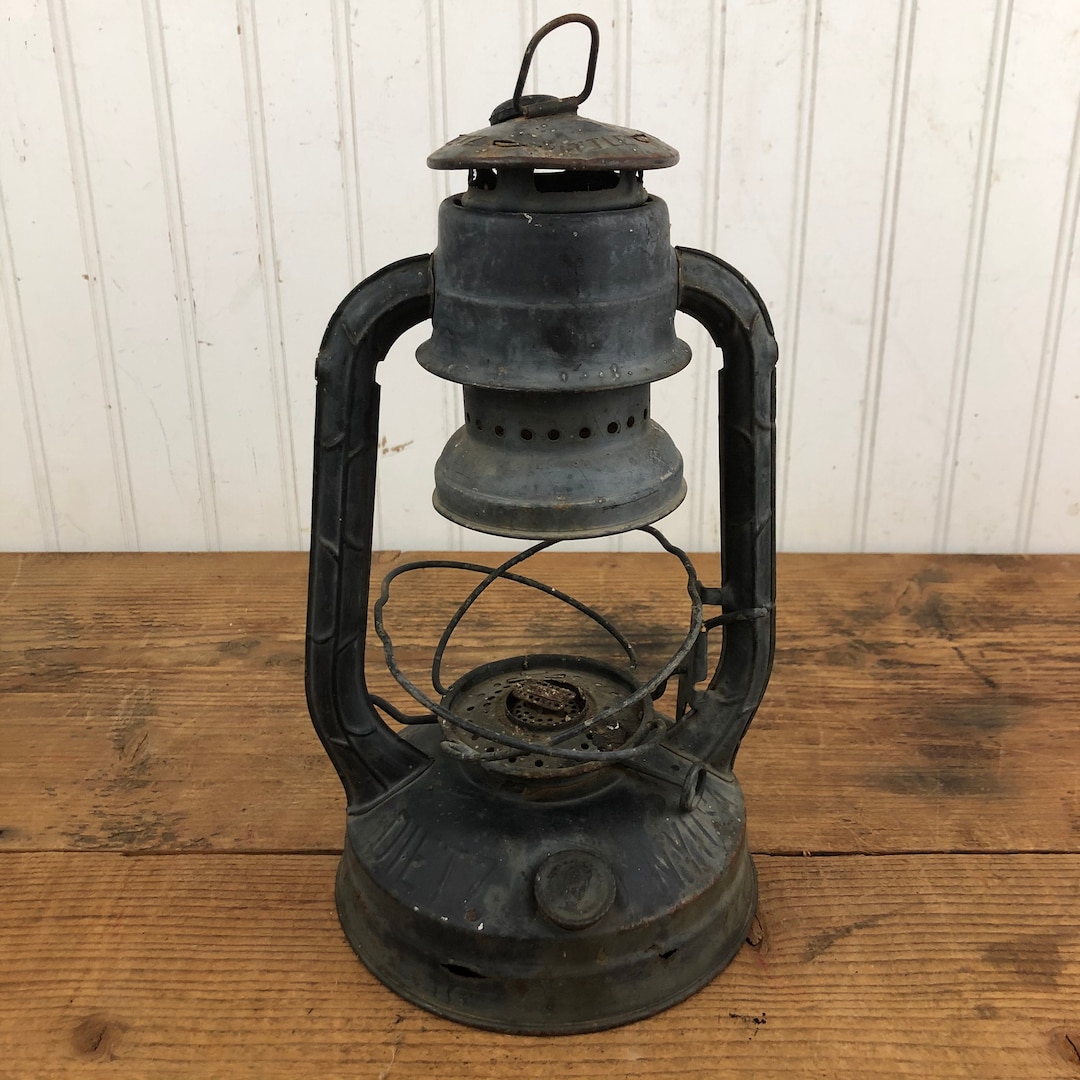Vintage Dietz Lantern Black Railroad Lantern - Etsy