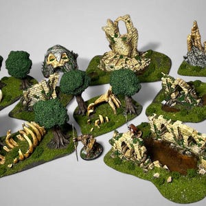 Painted & Ready-to-Play 28mm Wargaming Terrain for Age of Sigmar, MESBG, WH40K