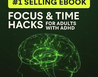ADHD Productivity eBook: Focus, Habits & Time Hacks (Digital Guide PDF)