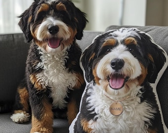 Personalized Pet Shaped Pillow, 3D Photo Pillow, Pet Lover Gift, Dog Pillow, Pet Portrait Pillow, Pet Gift, Cat Gift