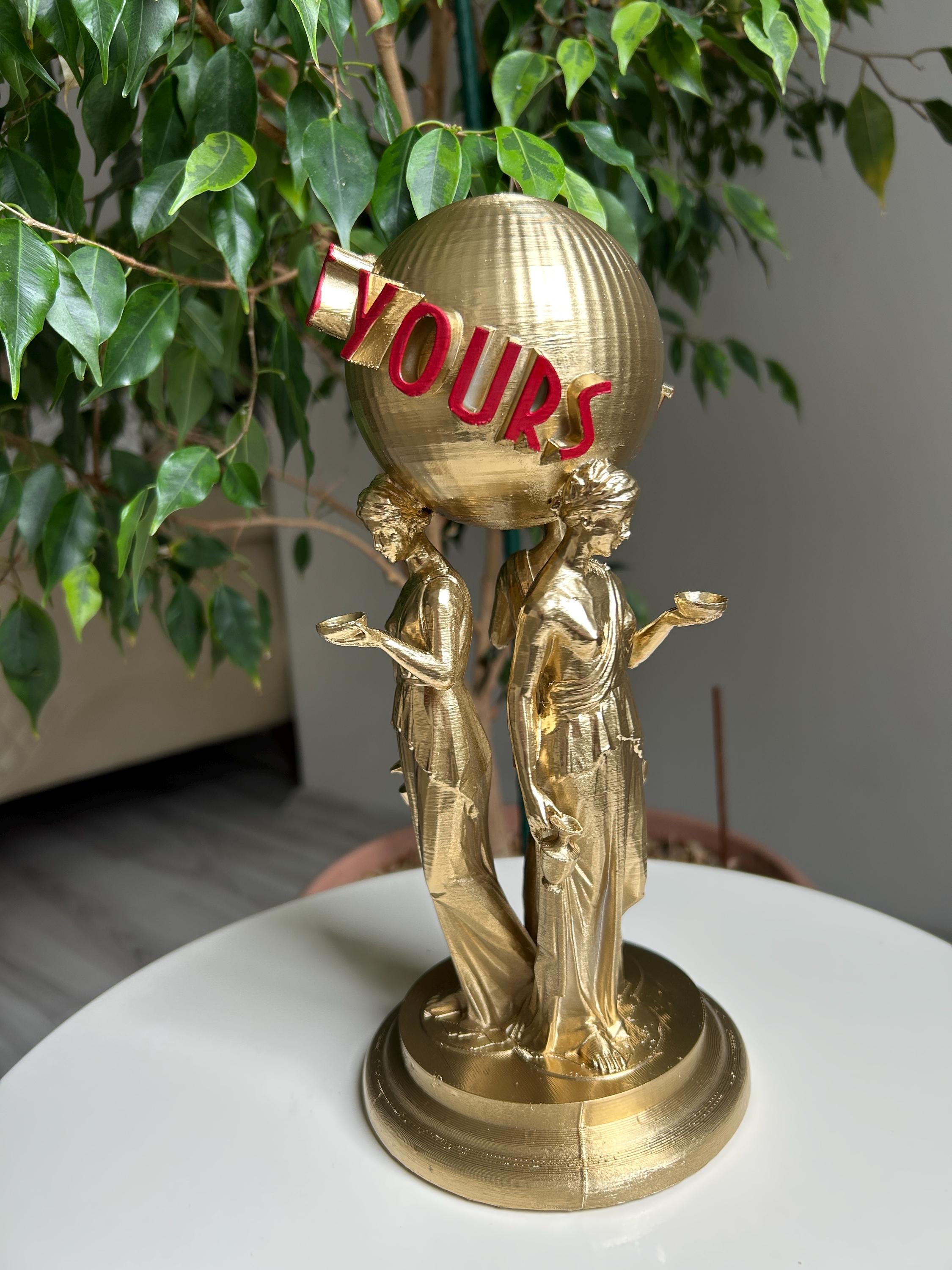 Scarface the world is yours statue - Etsy 日本