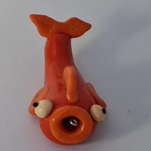 handmade clay fish Keychain jewelry charm