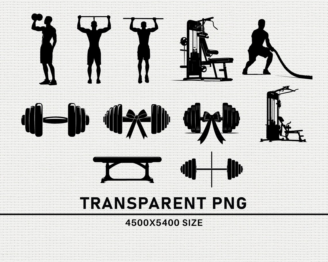 gym-svg-png-bundle-fitness-silhouette-clipart-bodybuilding-workout
