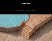DIY wrap around pool deck