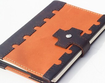 log book cover brown