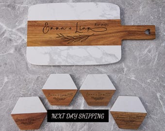 50th Anniversary Gifts, Fifty Years Wood Anniversary Cutting Board, Personalized Charcuterie Board, Wedding Anniversary Gift for Parents