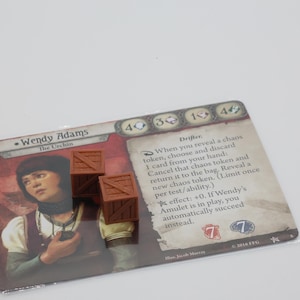 Arkham Horror LCG Token Set. Health, Sanity, Clues, Resources, and Doom Custom Made