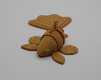 Gelenk Goldfisch - 3D gedrucktes flexibles Fidget Spielzeug