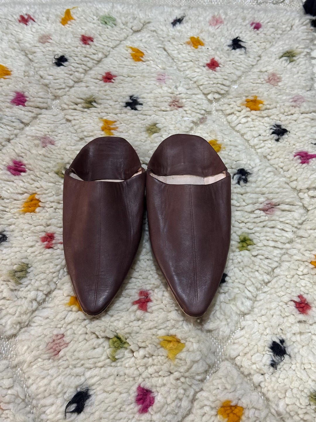 Zapatillas marroquíes para hombre – Babucha de piel auténtica