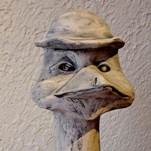 Ceramic  Sculpture,Animal Figurine, ceramik figurine animalbust,homedecor