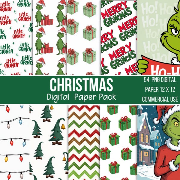 Grinch Computer Decor - Etsy