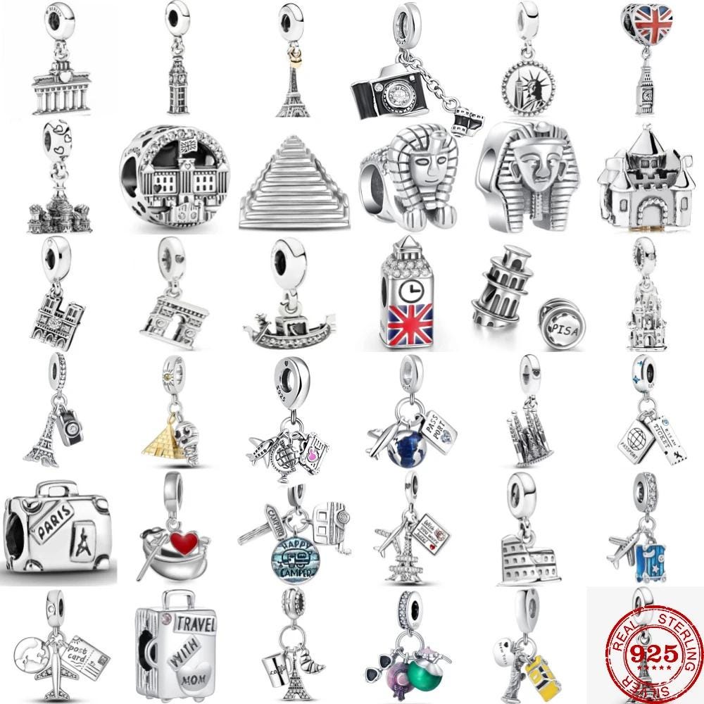 Pandora travel charm - Etsy 日本