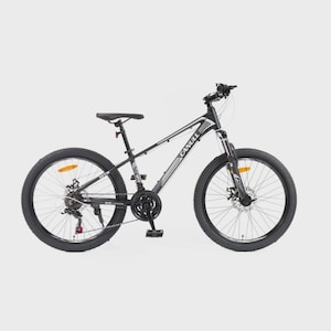 Bicycle – Olpran Canull XC 241 size 24&quot; – Girls Mountain Bike – Black White – Lightweight MTB for Kids and Teens