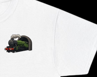 Flying Scotsman Steam Train T Shirt | Train Gift | Steam Railway | Locomotive