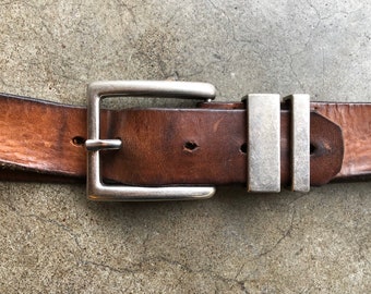 Brass Vintage Country /& Western Belt it is used and nice This is not brand new Really Fun Decorative Jewels Very Heavy Duty
