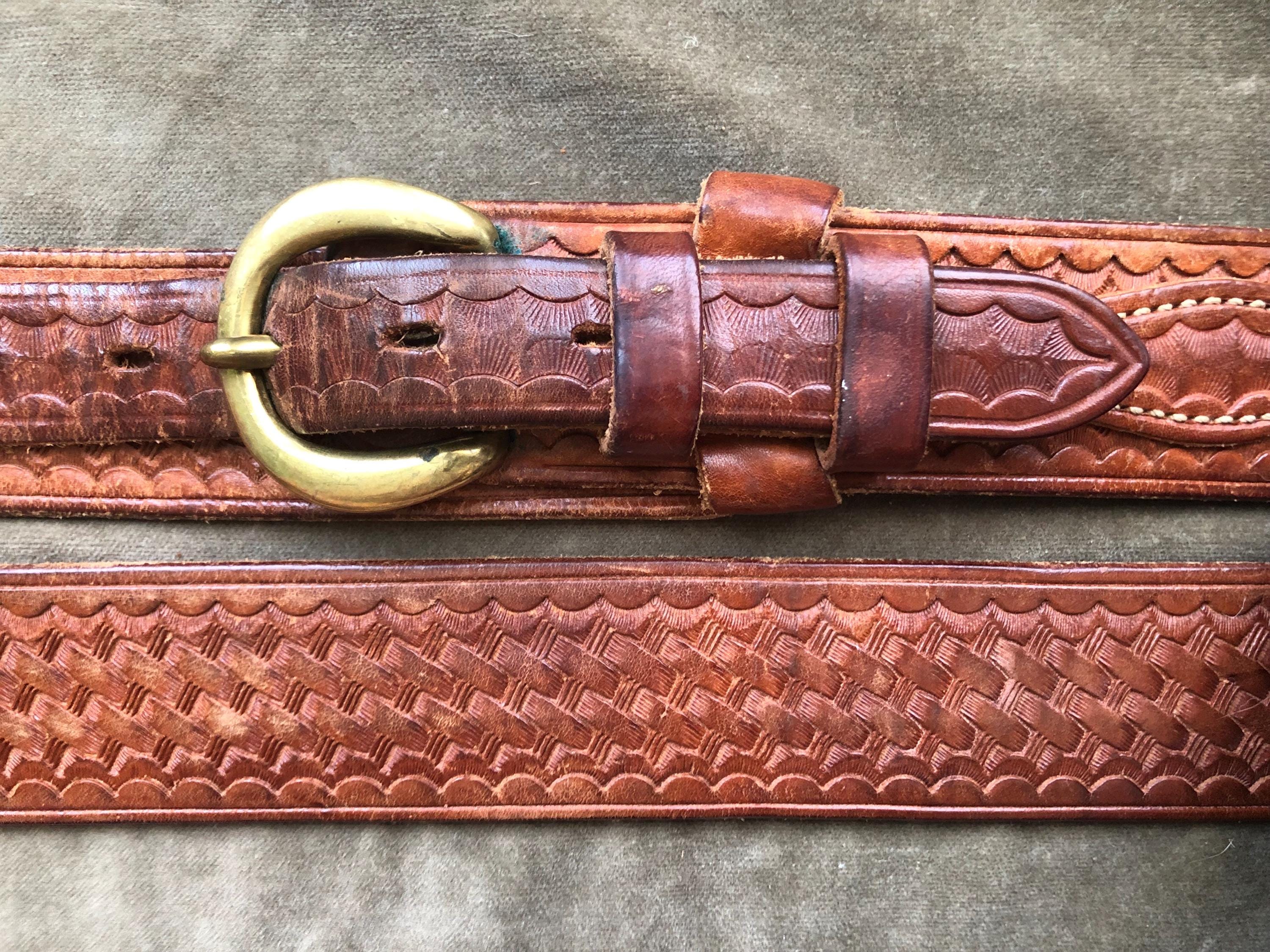 Bianchi Leather Belt - Etsy