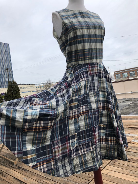 Lucky Vintage 80s Ralph Lauren Plaid Dress