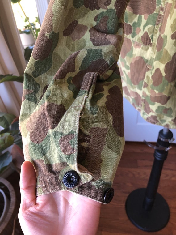 1940s WWII P-44 Frogskin Camo Green Camel Reversible … - Gem