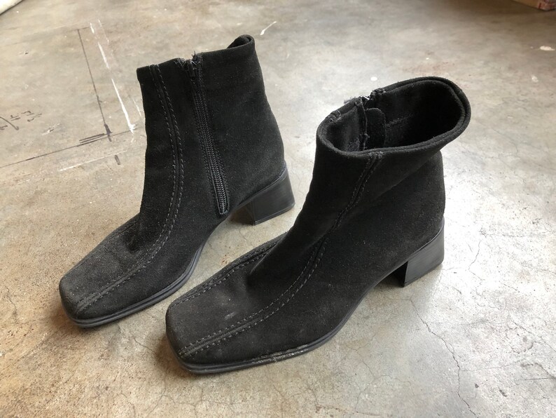 Suede ankle boots canada Clearance
