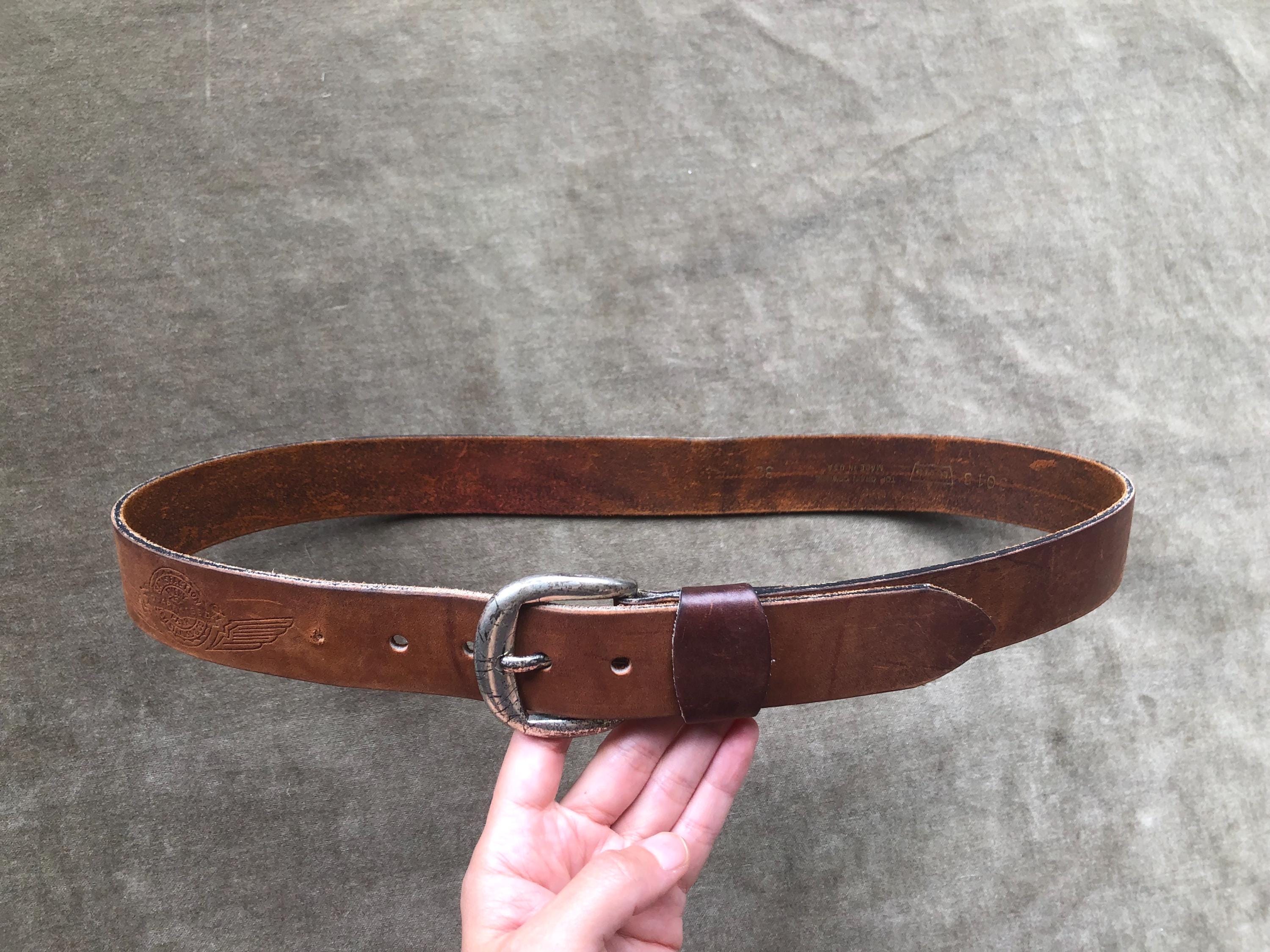 Women Vintage Y2k Belt Concho Rivet Leather Belts Western
