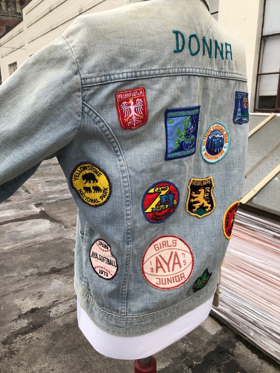 Denim Jean Jacket Patches - Etsy 