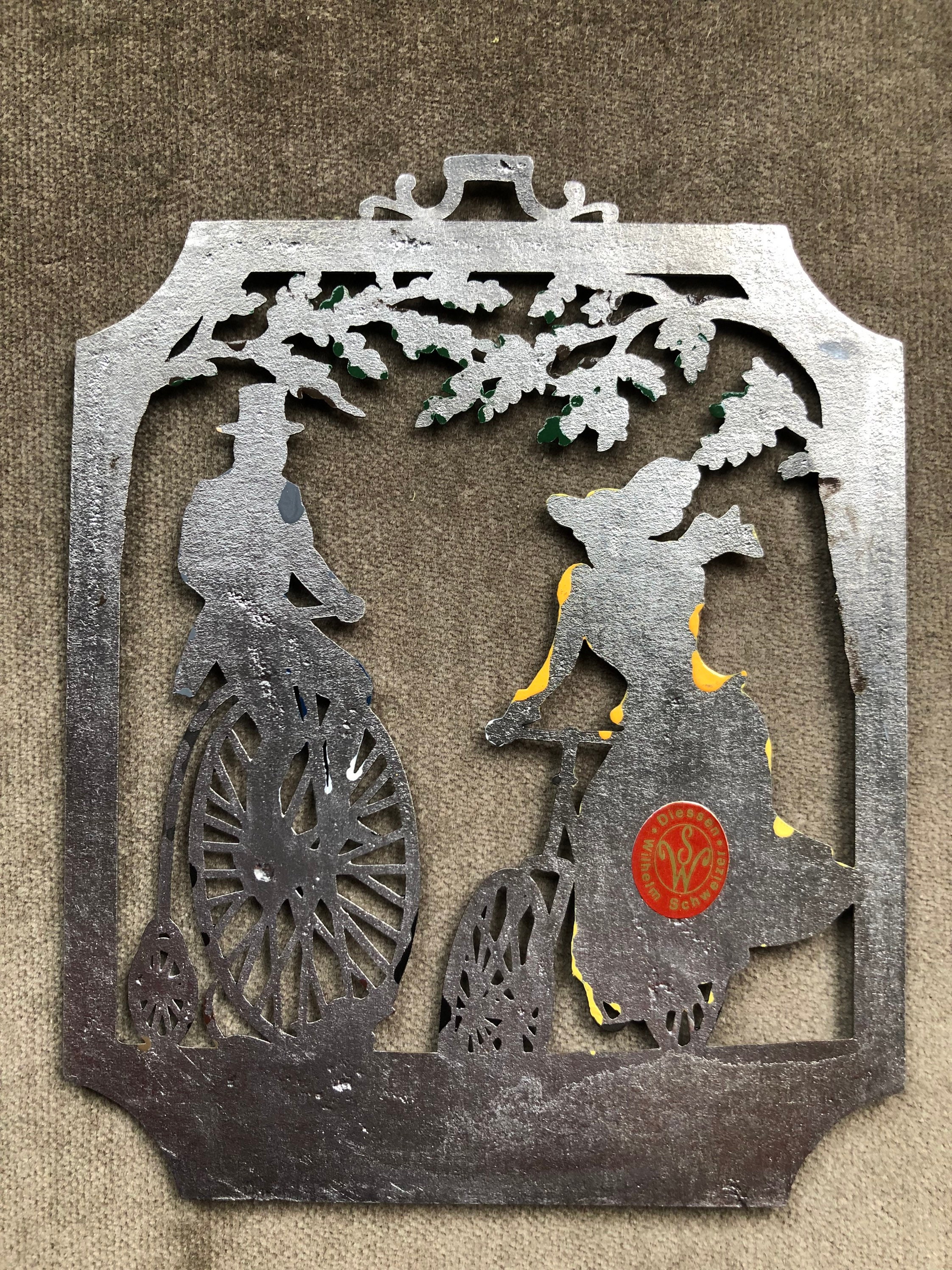 おかちゃん！！【中古品】Wilhelm Schweizer 錫飾り　馬車 Wilhelm Schweizer Bavarian Pewter Old World Hand Painted Holiday