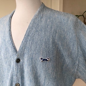 トップス JCPENNEY - THE FOX / GRAY / XL Vintage JCPenney THE FOX SWEATER Gray Pullover V-Neck