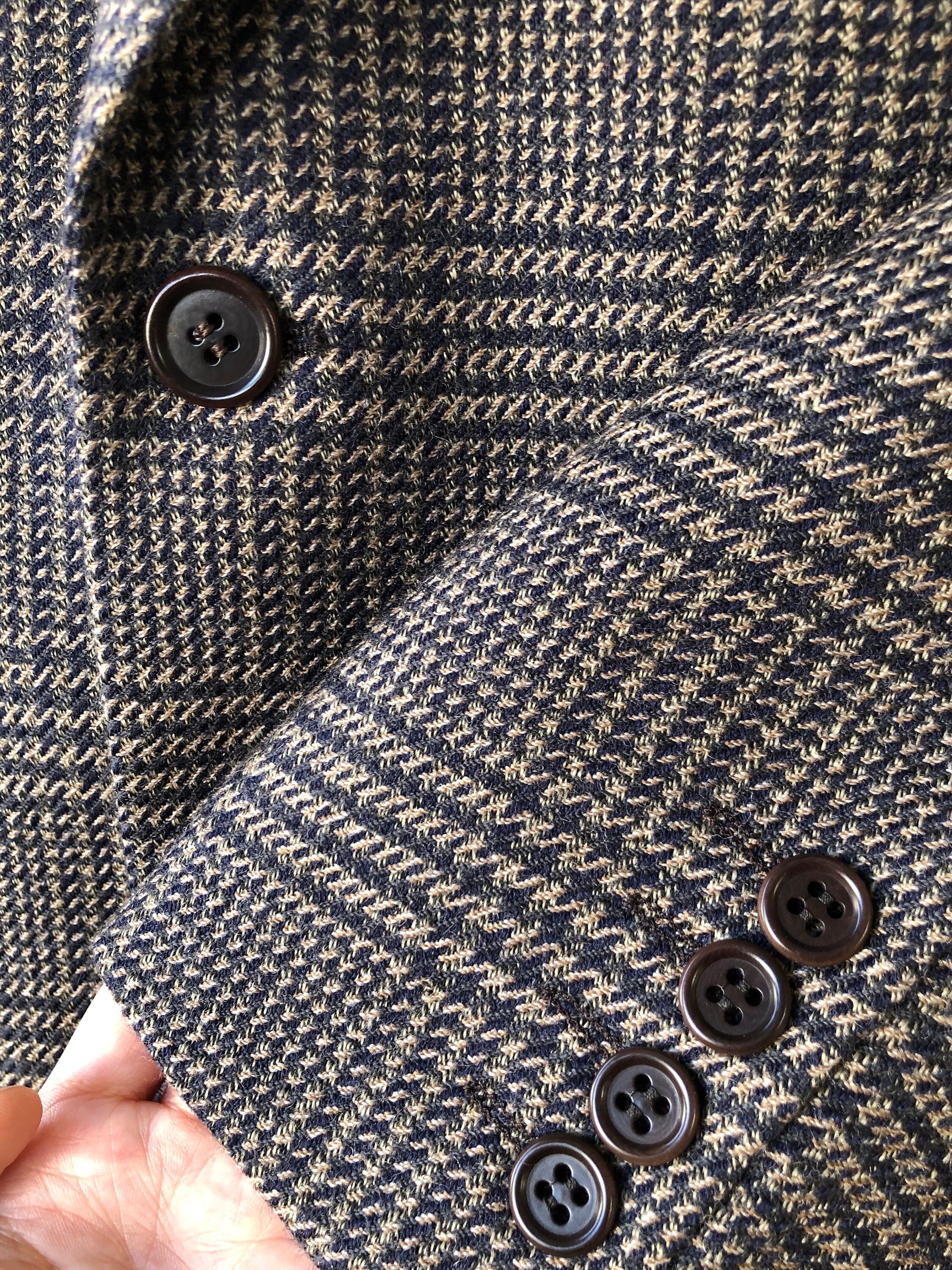 VALENTINO UOMO ダルブレスト 紺ブレ 90s VALENTINO UOMO ダルブレスト 紺ブレ 90s