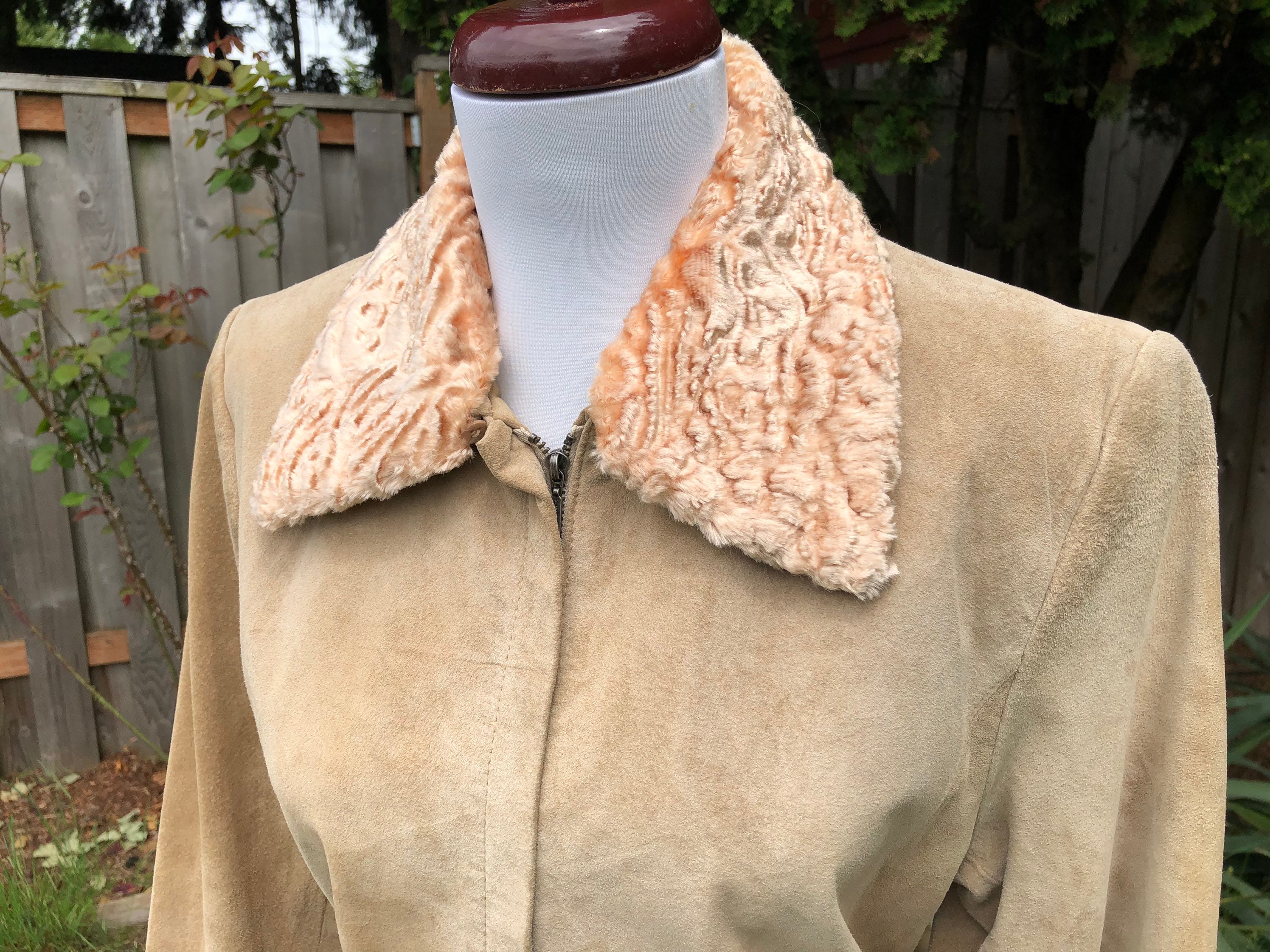 ムートン・ファーコート KIRSH cherry suede mustang jacket camel KKRWCCT515MCAA ☆2023FW新作☆KIRSH☆CHERRY SUEDE MUSTANG JACKET (KIRSH