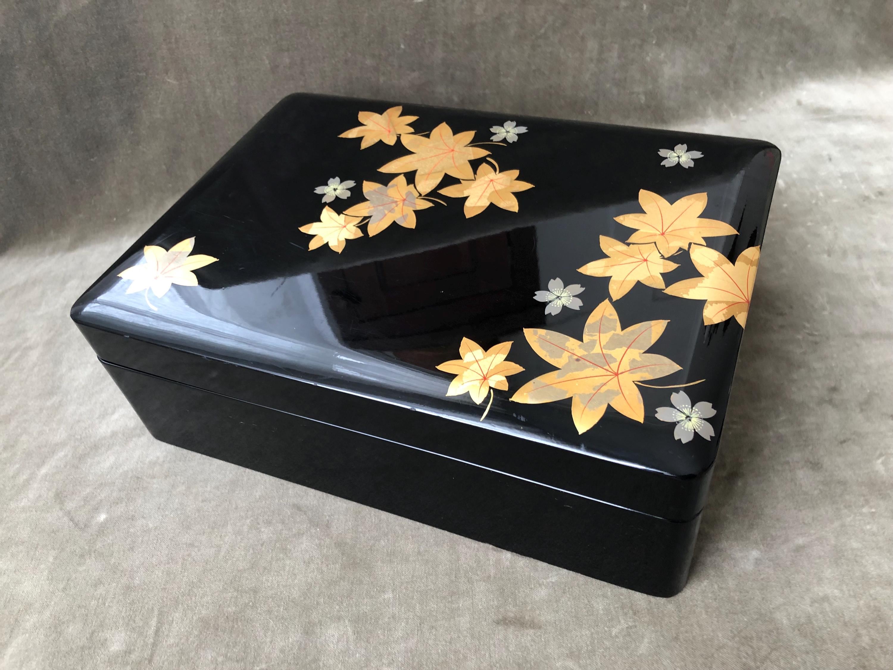 Japanese lacquer box - Etsy 日本