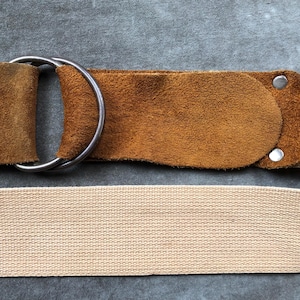 Vintage Suede Belt 70s - Etsy display picture 1