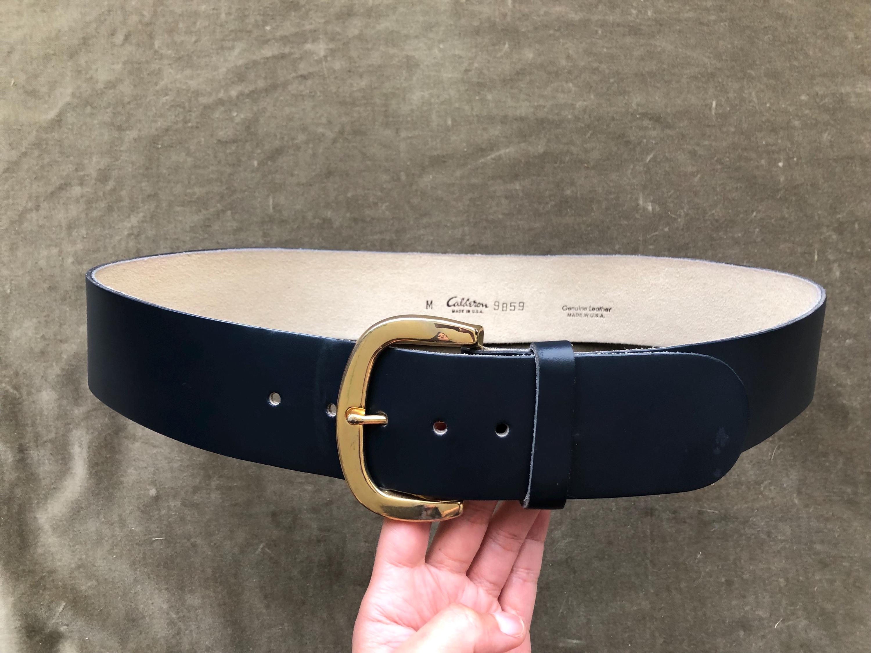 60s 70s vintage leather belt W29〜W34 il_fullxfull.6172090573_lruw.jpg